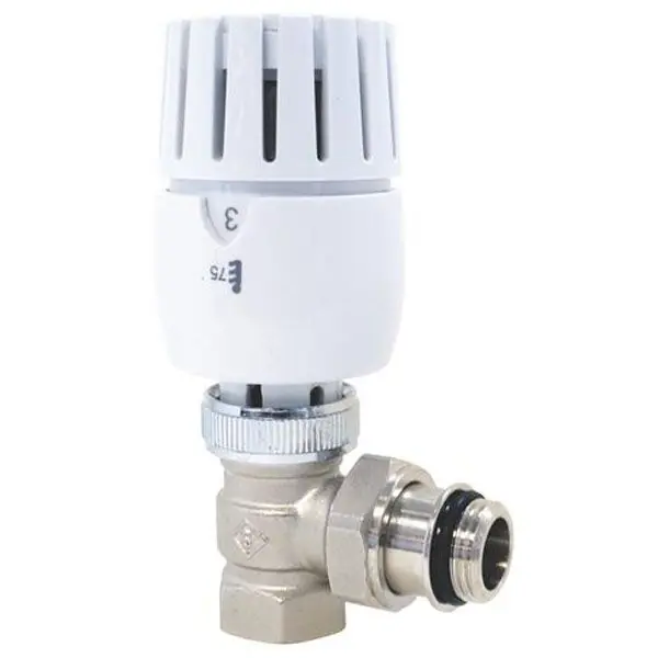Prix Choc Tête thermostatique VT 0,56 + Corps thermostatique équerre Femelle 3/8" (12/17) - Somatherm