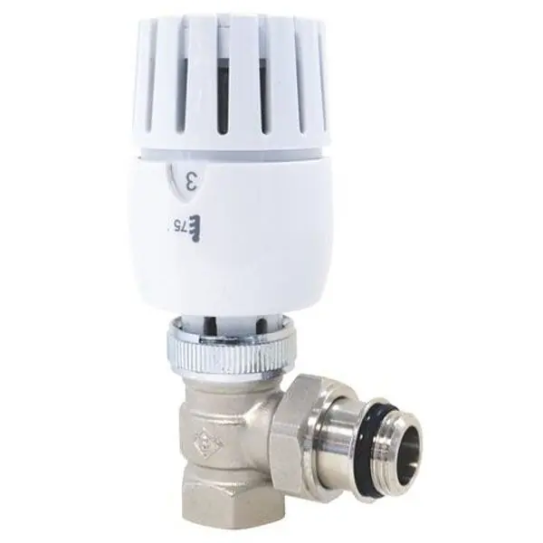 Tête thermostatique VT 0,56 + Corps thermostatique équerre Femelle 3/4" (20/27) - Somatherm Prix Choc
