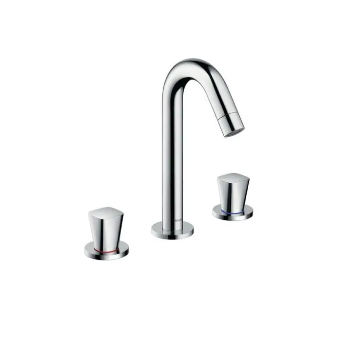 Robinet Mélangeur Lavabo LOGIS 3 trous 150 Hansgrohe -Chrome Seulement Aujourd&rsquo;hui