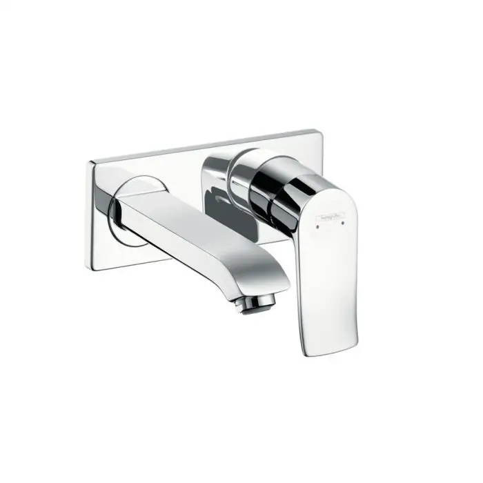 Mitigeur lavabo encastré METRIS bec court 165mm Chromé Hansgrohe Dernière Chance