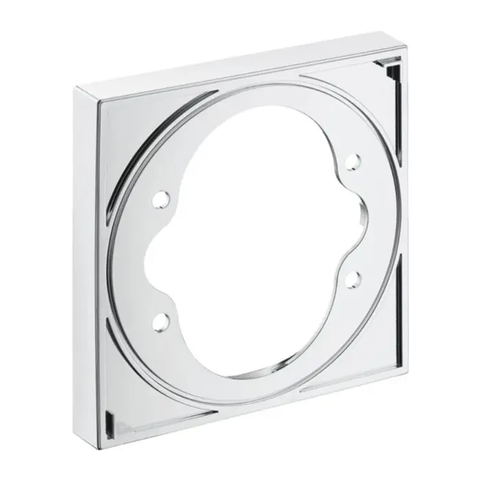 HANSGROHE Rosace de compensation IBox set finition ShowerSelect carré Chrome Offre Spéciale