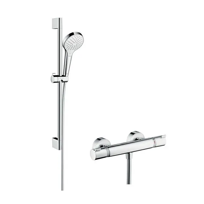 Prix Promo Set de douche Hansgrohe Croma Select S Vario Combi Set 0,65m 27013400