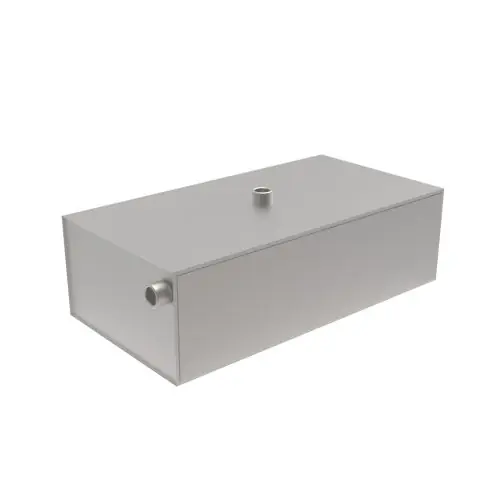 Acheter Direct Vase d‘expansion chauffage ouvert Tôle galvanisée rectangulaire – 50L – Thermador