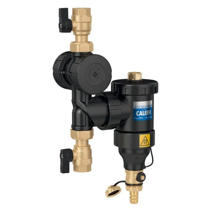 Petit Prix Pot de décantation spécial PAC DN 25 DIRTMAGPLUS orientable avec vannes 1" (26/34) Femelle Femelle - Thermador