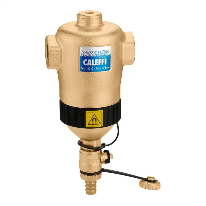 Pot de décantation laiton DIRTCAL anneau magnétique Femelle Femelle 1" (26/34) pour grandes installations - Thermador Bon Plan