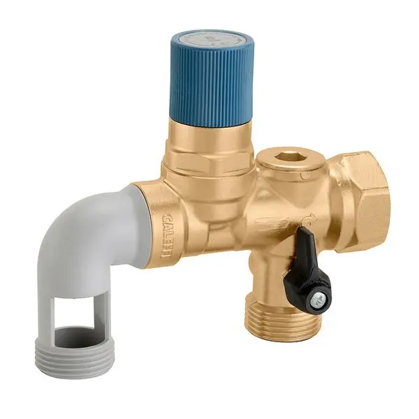 Livraison Express THERMADOR Groupe sécurité NF CALEFFI siège Inox - Coudé - 1" (26/34)