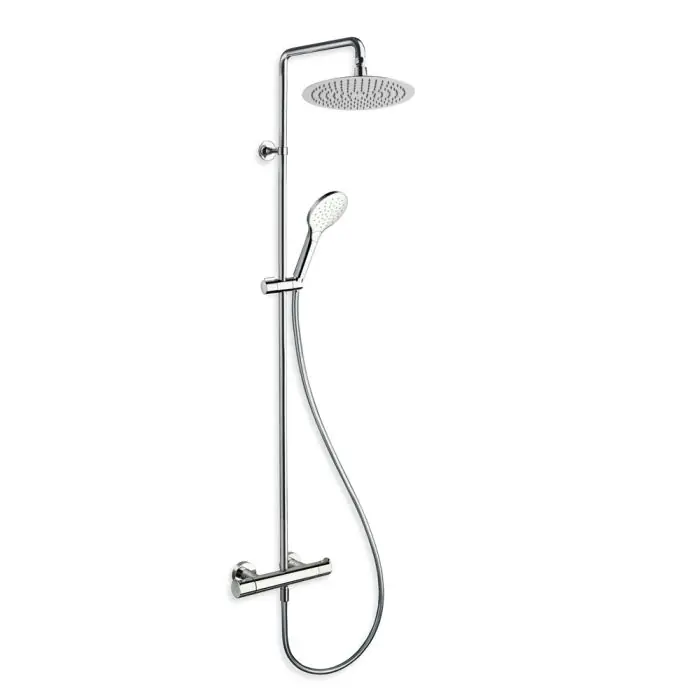 Colonne de douche thermostatique NEW DAY Chromé – Cristina Ondyna Nouvelle Collection