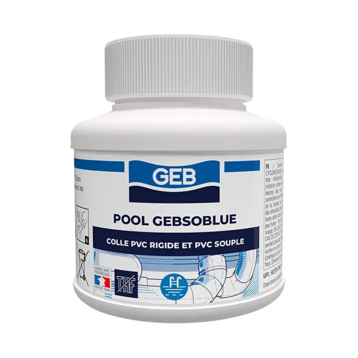 Colle spéciale piscine GEBSOBLUE - Collage 1h - 125ml Prix Promo
