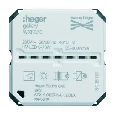 HAGER Commande En Gros