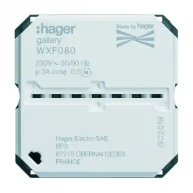 HAGER Expédition Rapide