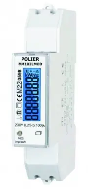 POLIER INGENIERIECompteur électrique modulaire Seulement Aujourd&rsquo;hui