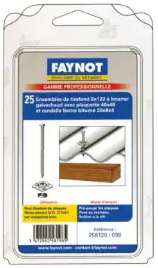 Commander Vite FAYNOTCOUVERTURES ET BARDAGES