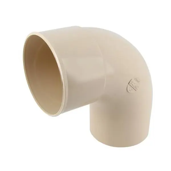 Achetez Aujourd&rsquo;hui Coude mâle/femelle PVC Ø100 87° dev33 sable UCT8GTS