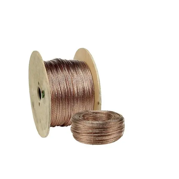 Cablette cuivre pour mise à la terre 25mm² 50m Solde