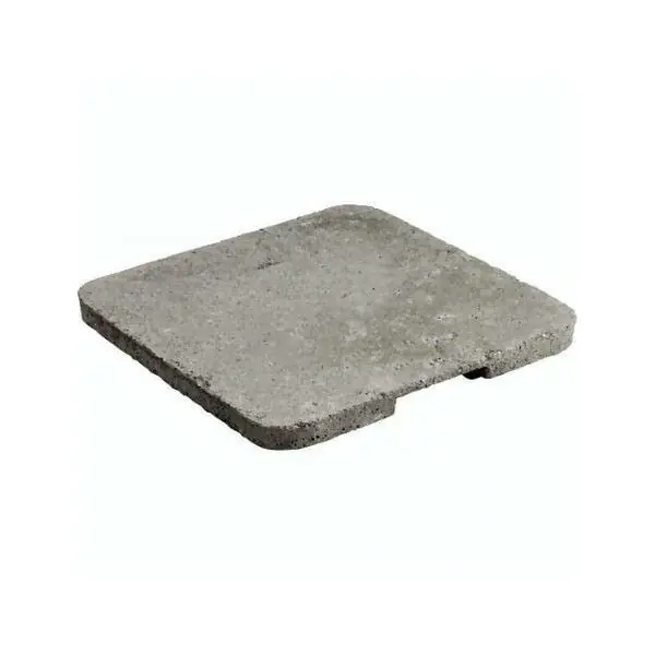Couvercle béton armé pré-percé pour regard EPERS 40x40cm H.2,7cm Offre Exclusive