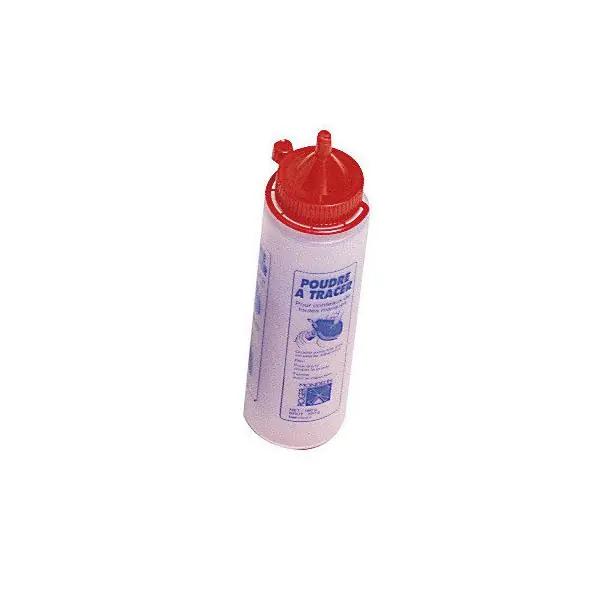 Vente Flash Poudre à tracer rouge 400g biberon