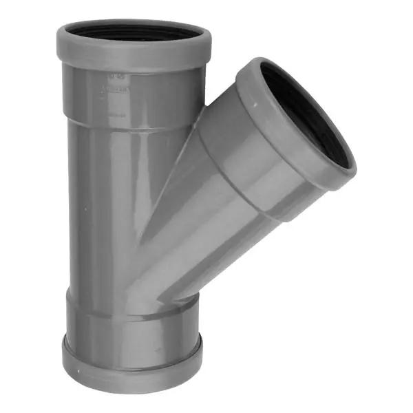 Offre Limitée Culotte PVC assainissement CR4 Ø125 femelle-femelle 45°