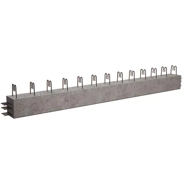 Authentique Poutre A sous-sol 20x20cm 3,50m