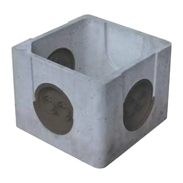 Réhausse béton allégé pour regard 50x50 H.20cm Affaire À Saisir