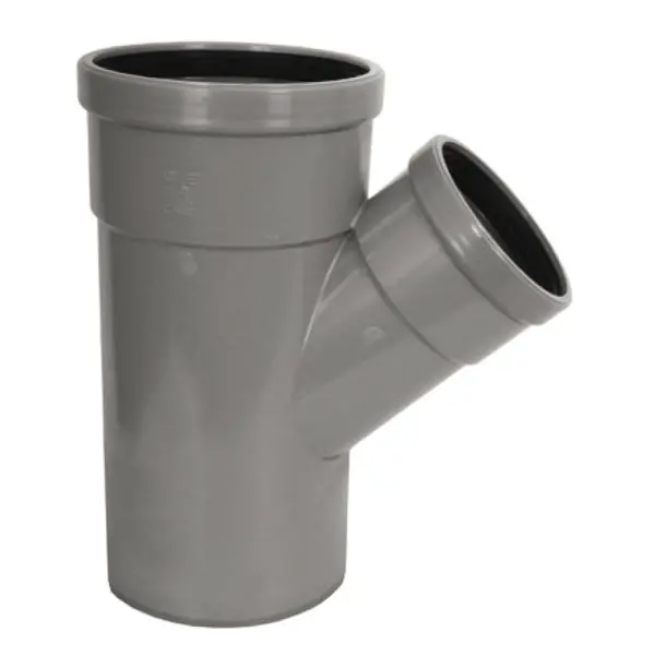 Retour Gratuit Branchement PVC assainissement CR4 Ø315x125 mâle-femelle 45°