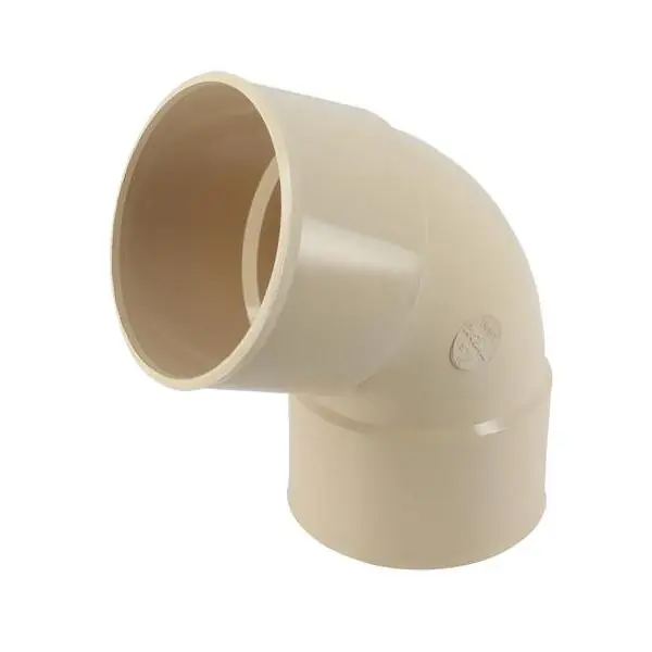 Coude femelle/femelle PVC 67° LG25 sable UCR66GTS Prix Cassé