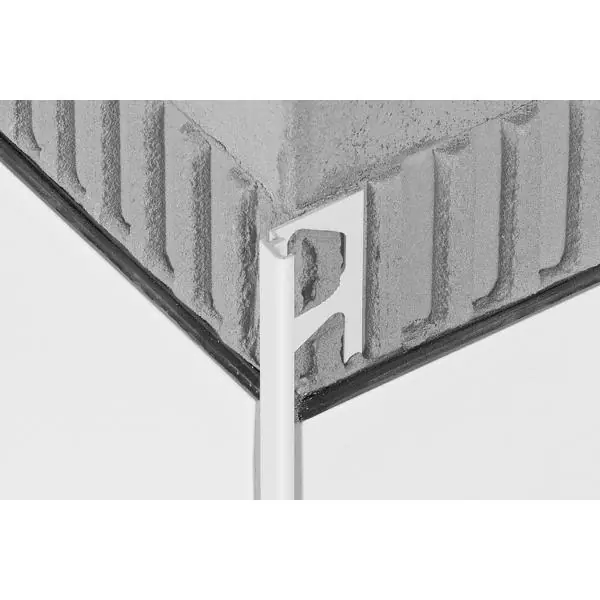 Profilé JOLLY-P PVC blanc brillant H.8mm L.2,5m Soldes