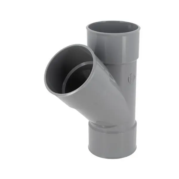 Culotte à coller Ø80mm femelle-femelle 45° Dernier Modèle