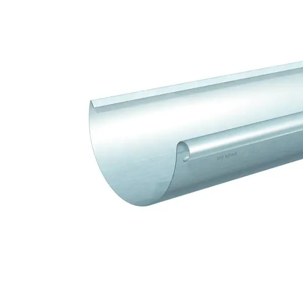 Fond soudé 1/2 rond zinc dev33cm Solde