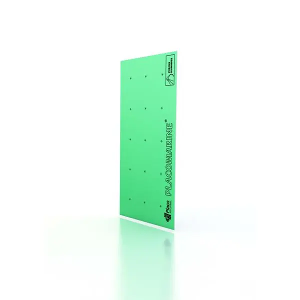 Plaque plâtre PLACOMARINE hydro BA 13mm 250x120cm Bon Marché