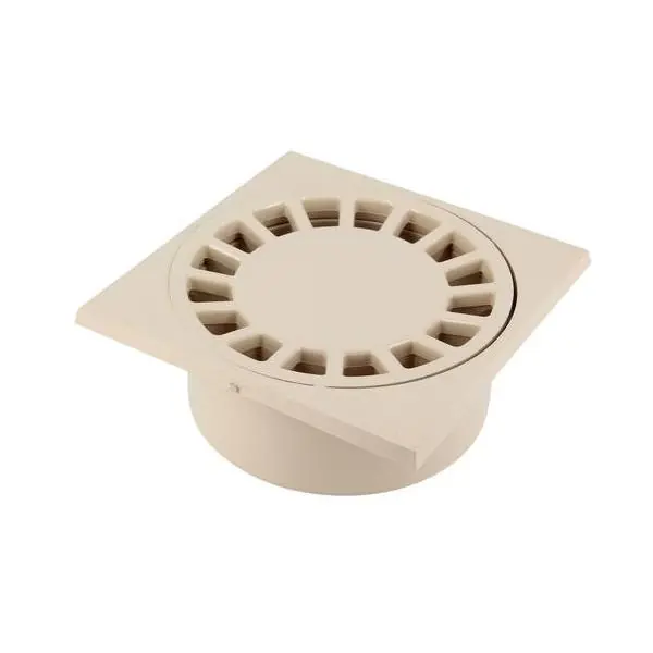SIPHON DE COUR PVC SABLE 15X15CM Retour Gratuit