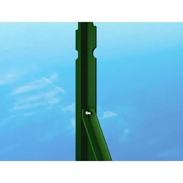 Jambe de force plastifiée 2,25m vert Acheter Direct