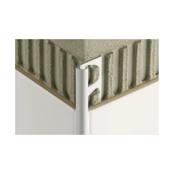 Quantité Limitée Profilé 1/4 de rond RONDEC-AE alu anodisé naturel mat H.10mm L.2,5m