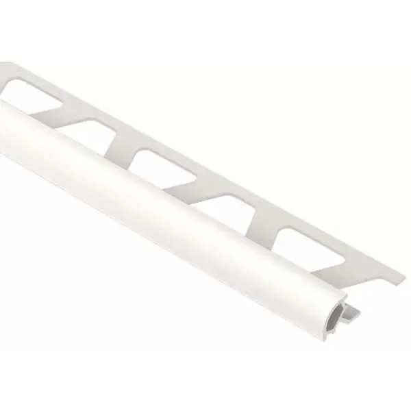 Soldes Profilé 1/4 de rond RONDEC-PRO PVC blanc brillant H.10mm L.2,5m