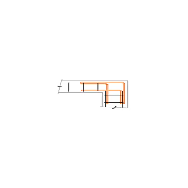 Equerre de liaison 60x60 Ø10mm Meilleure Vente