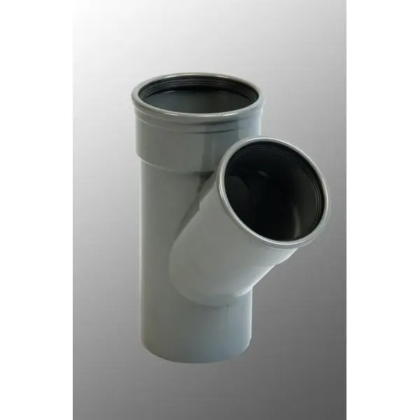 Branchement PVC assainissement CR8 Ø200x125 femelle-femelle 45° Commander Vite