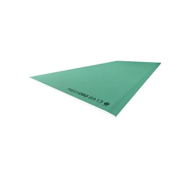 Plaque plâtre PREGYDRO hydro BA 13mm 250x120cm Marque