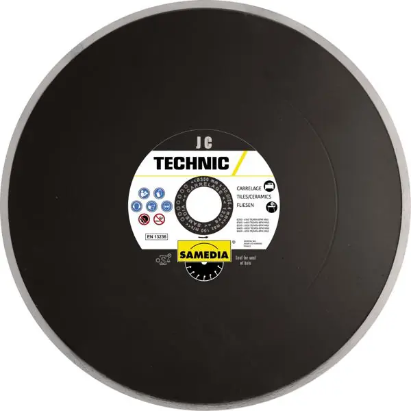 Nouveauté Disque diamant Ø180mm TECHNIC JC pour carrelage