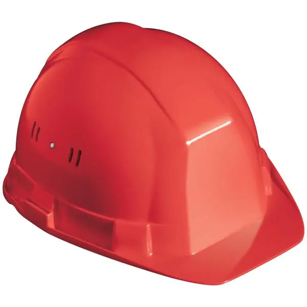 Livraison Express Casque PEHD de chantier OCEANIC II rouge RB40
