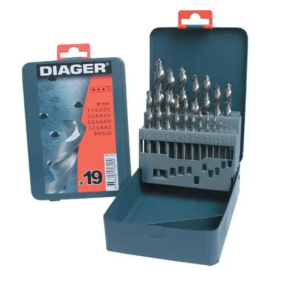 Soldes Forets HSS pour métaux 745D coffret 19