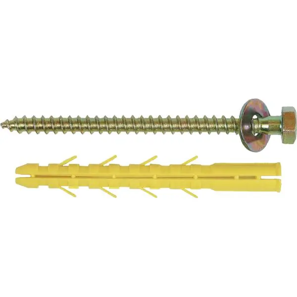 Chevilles nylon Ø12x130mm pour sabot de charpente boite 25 Réduction