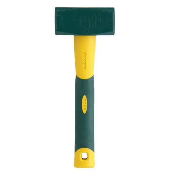 Meilleure Vente Massette angles abattus manche tri-matière NOVAGRIP 29,5cm 1,2kg