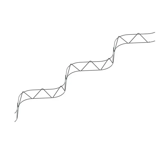 Livraison Express Ecarteur de nappes sinusoïdale Ht90mm