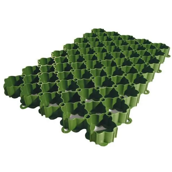 DALLE GAZON PEHD POUR PARKING ET VOIES 58X39CM EP.3,7CM 250T/M² VERT Offre Du Jour