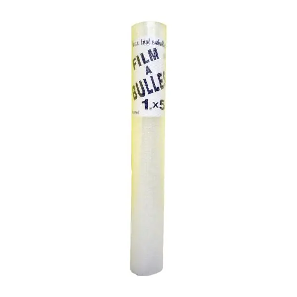 Commande En Gros Film à bulle transparent 1x5m plastique