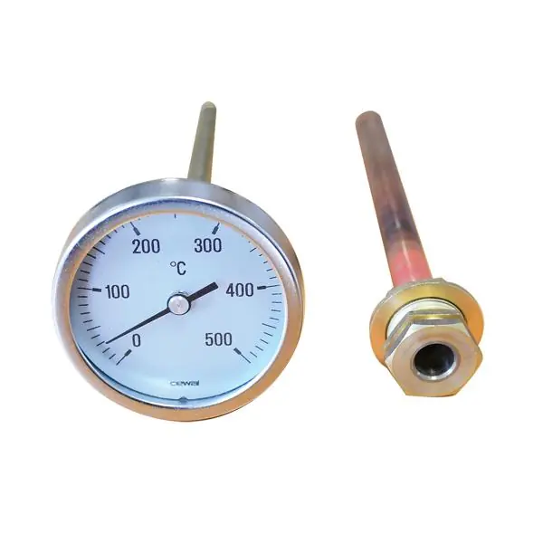 Thermomètre 0 à 500°c à cadran pour four à bois Promotion