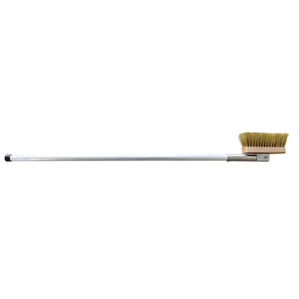 Balayette poils en laiton pour four à bois 103cm Super Prix