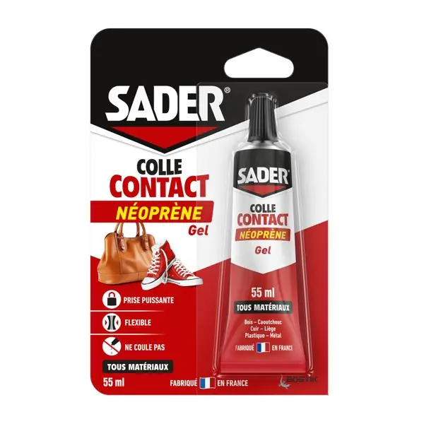 Colle néoprène gel 55ml Prix Cassé