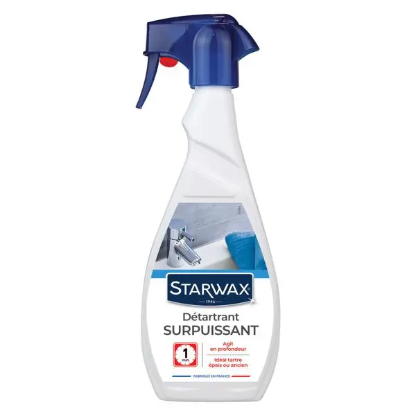 Détartrant surpuissant salle de bain STARWAX 500ml Populaire