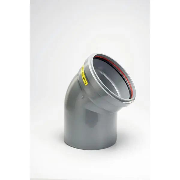 Populaire Coude PVC assainissement CR8 Ø160 mâle-femelle 45°