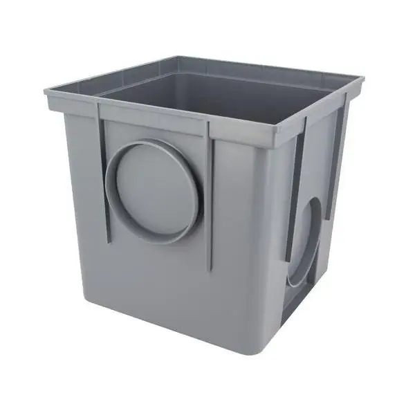 Jusqu'à Épuisement Des Stocks REGARD PP GRIS RPCT 250 X 250MM H250